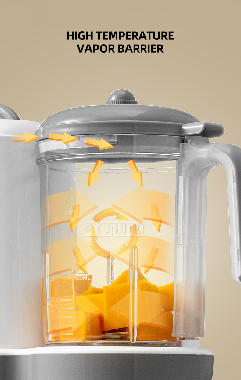 Baby Food Blender And Steamer - Многофункциональный блендер для приготовления пищи, перемешивания