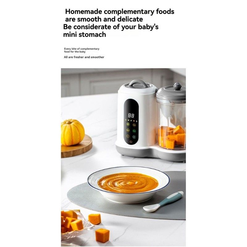 Baby Food Blender And Steamer - [НОВИНКА! N92R] Автоматический прибор для приготовления