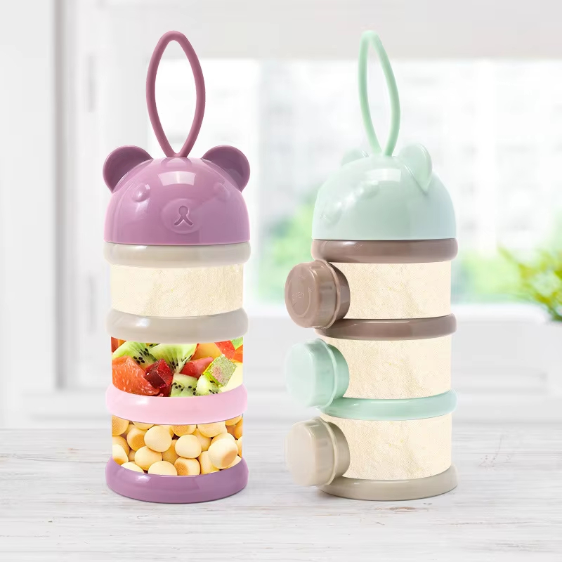 Baby Food Dispenser - 3/4-слойный портативный контейнер для детского питания