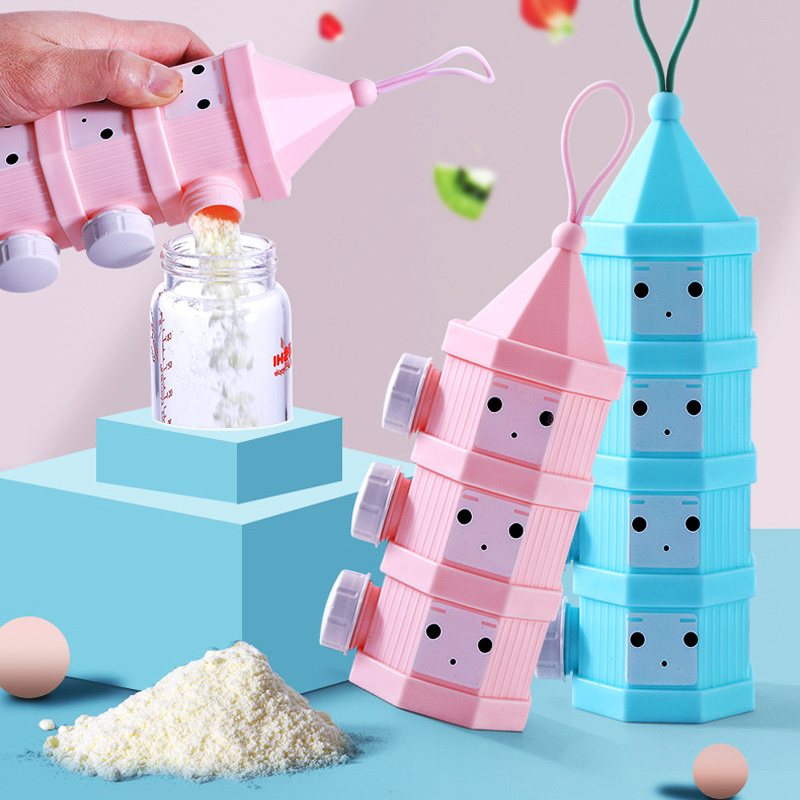 Baby Food Dispenser - Контейнер для детского питания, 3/4 слоев,