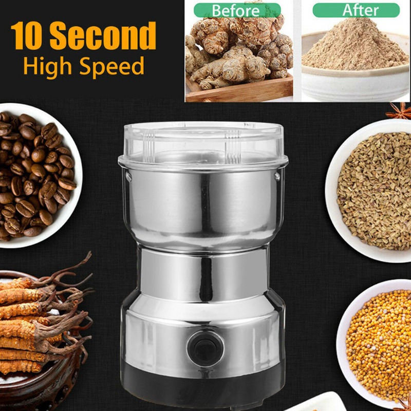 Baby Food Grinder Machine - Новинка 2026 года: Электрическая кофемолка 110-220В