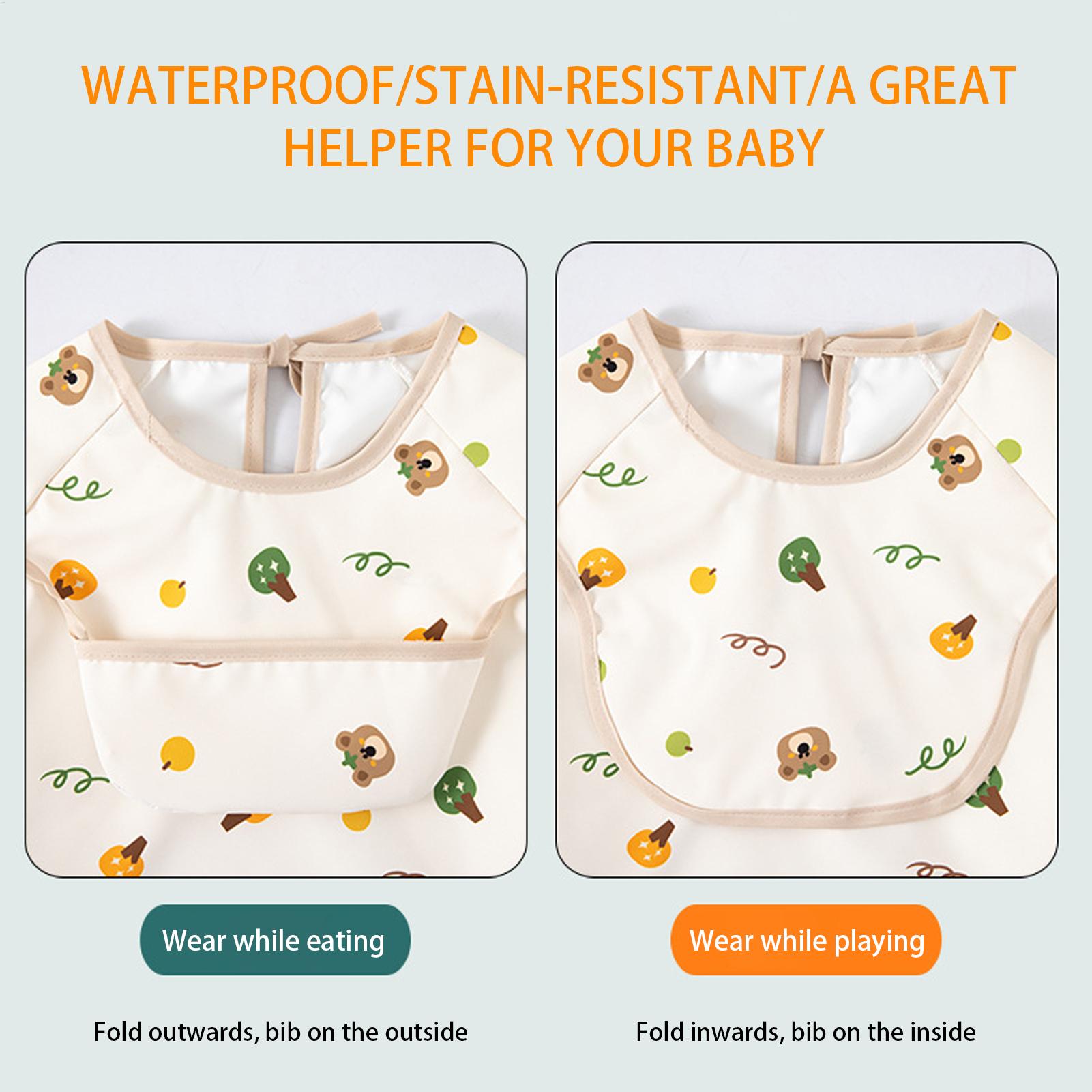 Baby Food Restaurant - Детский фартук-нагрудник с мягким регулируемым ремешком