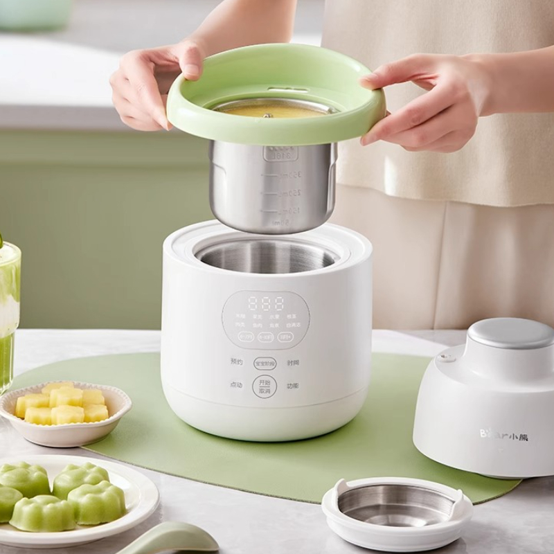 Baby Food Blender And Steamer - Машина для приготовления пищевых добавок «Медведь»,
