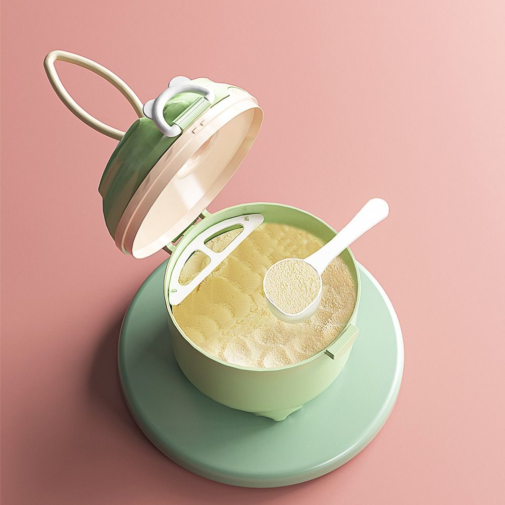 Baby Food Essentials - Мультяшный ланч-бокс для кормления сухого молока,