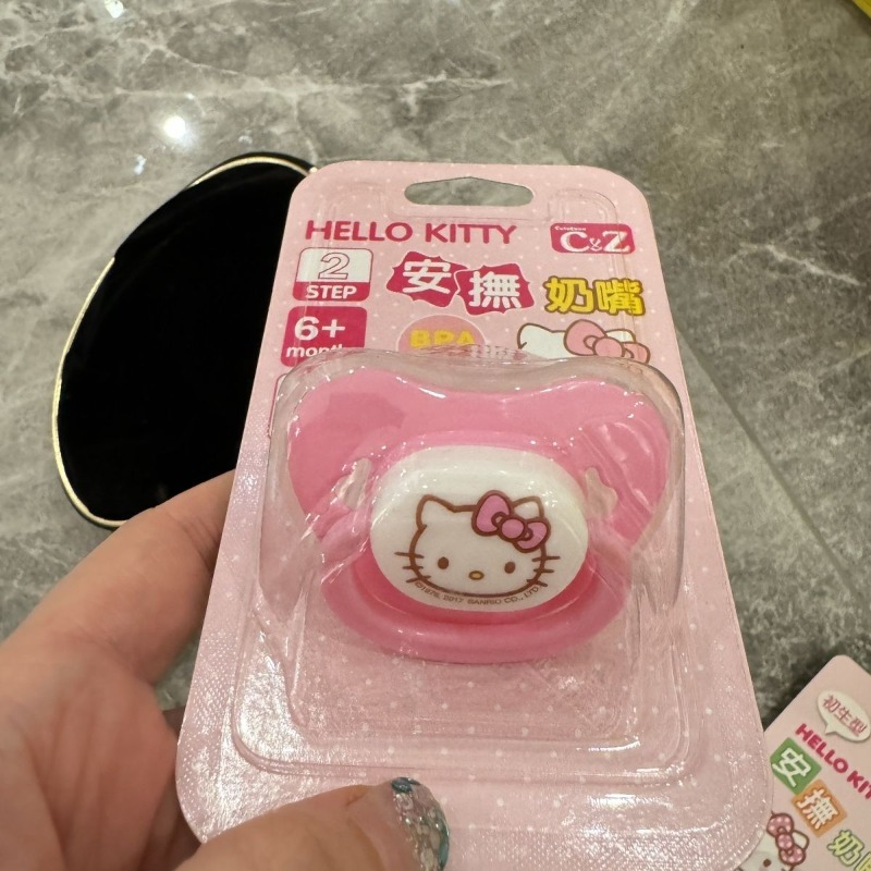 Baby Food Japan - Оригинальная силиконовая ультрамягкая детская соска-пустышка Sanrio