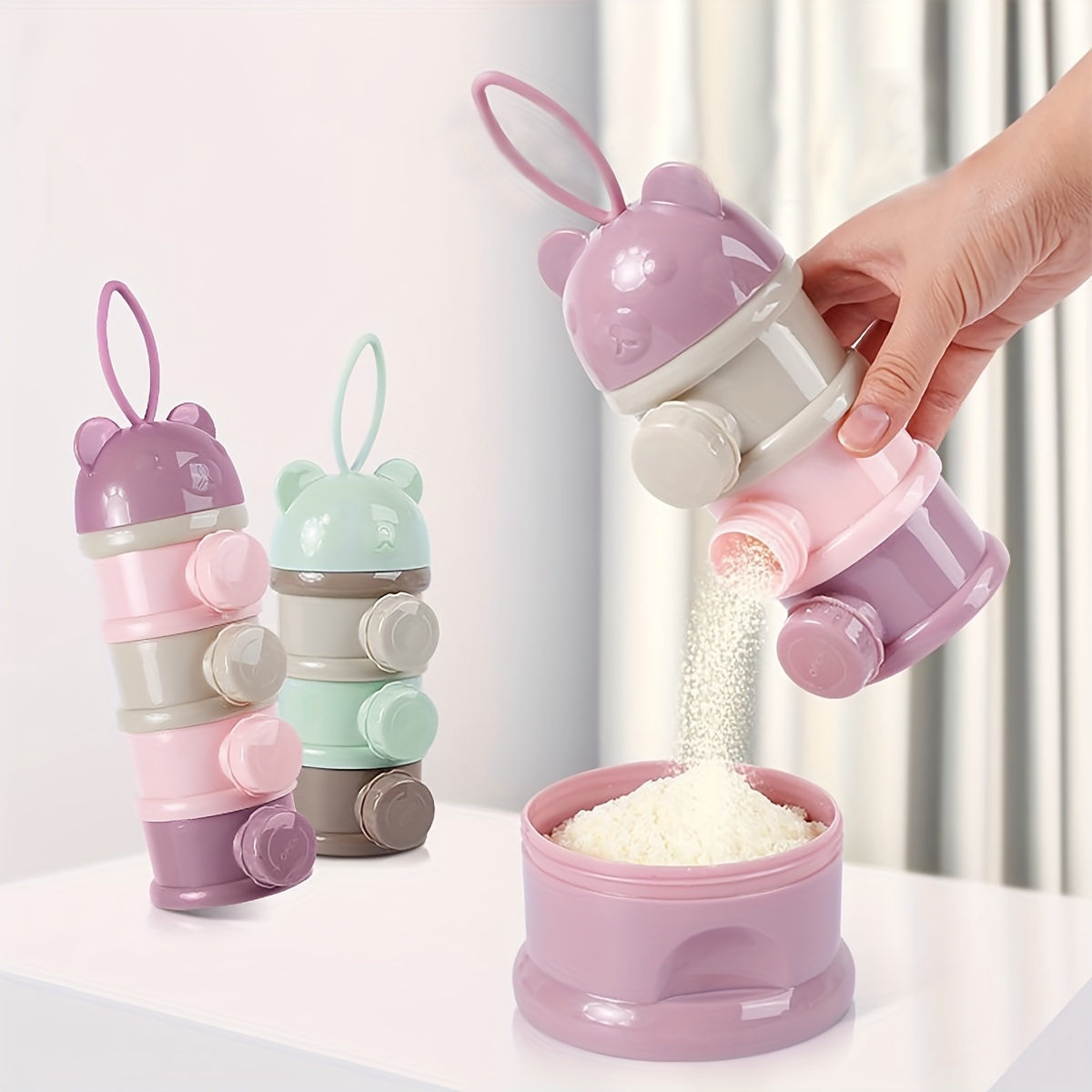 Контейнер для детского сухого  – обзор и цена Baby Food Dispenser