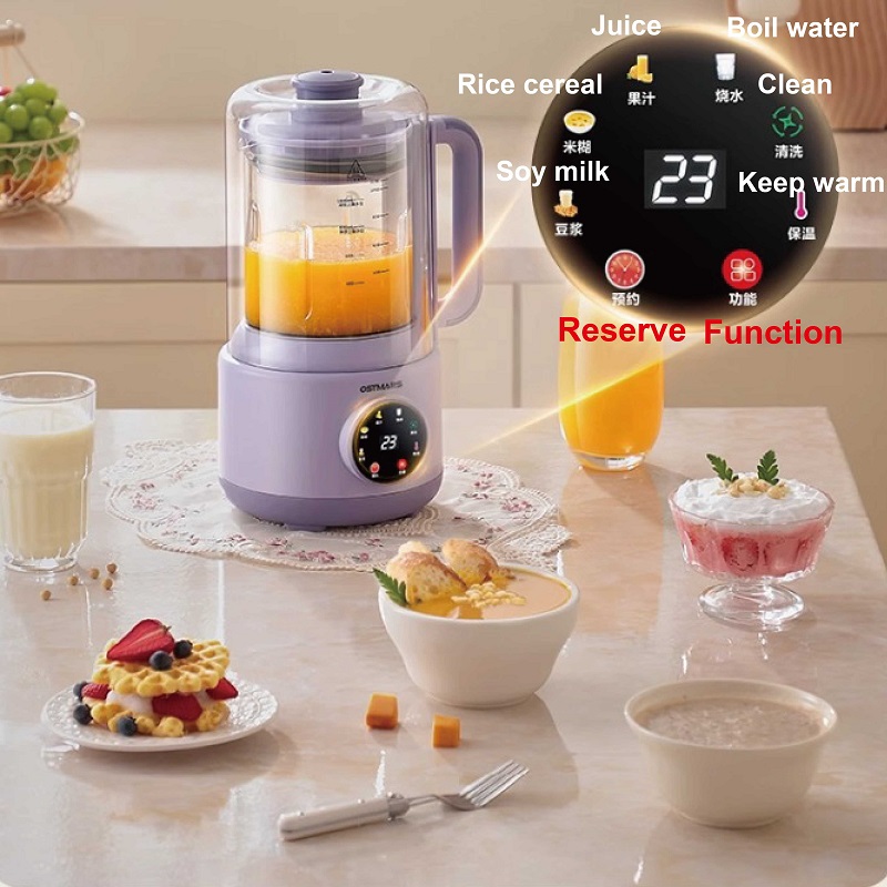 1100 мл машина для соевого мол – обзор и цена Baby Food Blender And Steamer