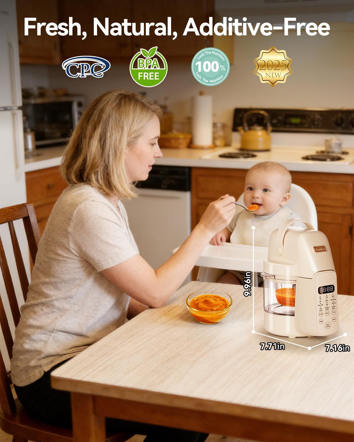 Многофункциональный прибор для – обзор и цена Baby Food Blender And Steamer