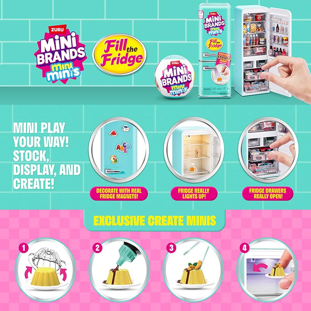 Игрушки Zuru 5 Surprise: миниа – обзор и цена Baby Food Brand
