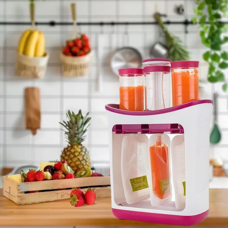 Соковыжималка для пюре, ручная – обзор и цена Baby Food Dispenser
