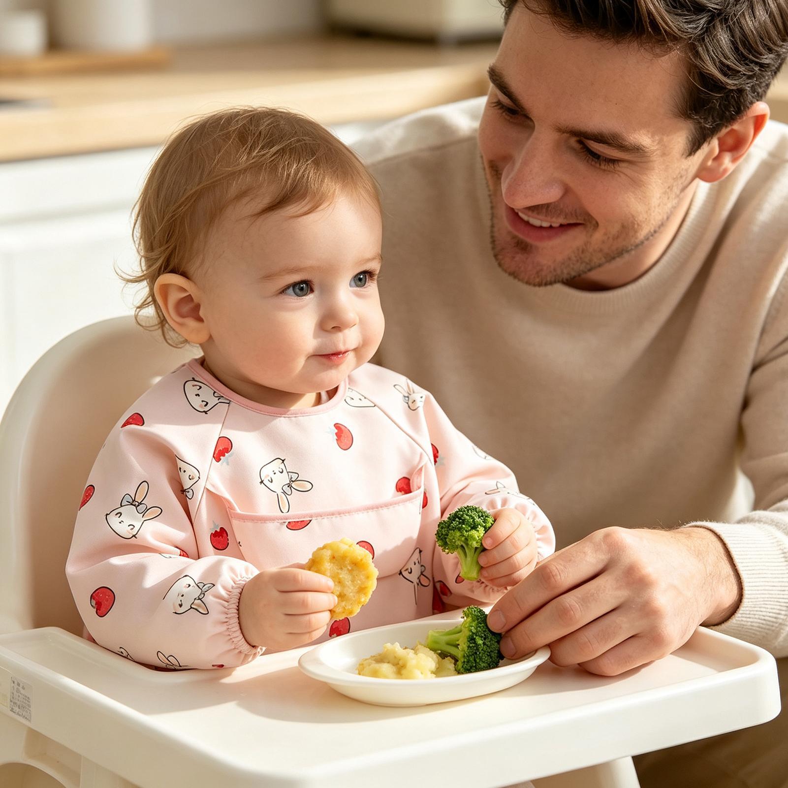 Нагрудник для кормления с мягк – обзор и цена Baby Food Restaurant